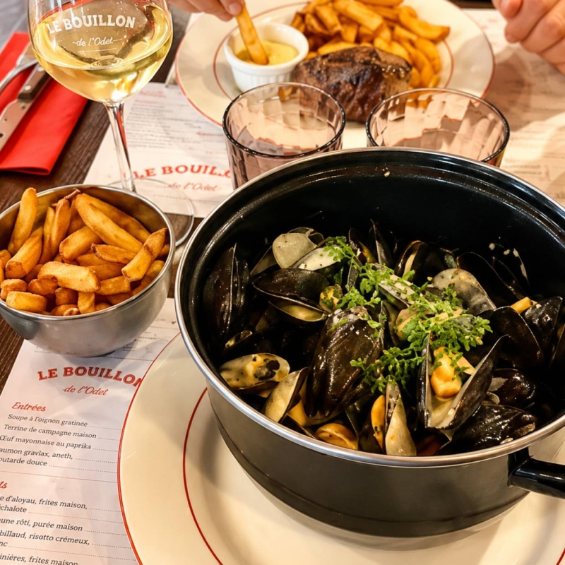 Le restaurant - Le Bouillon De L'odet - restaurant BENODET
